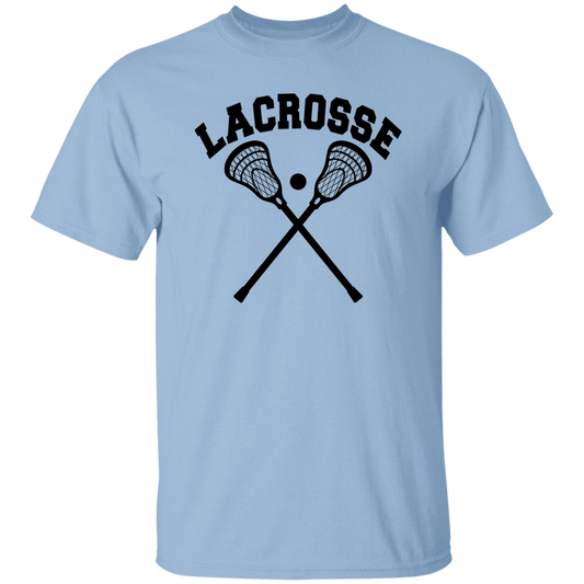 Lacrosse Arched Word with Sticks