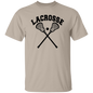 Lacrosse Arched Word with Sticks
