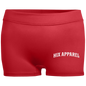 Ladies' Fitted Moisture-Wicking 2.5 inch Inseam Shorts