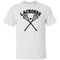 Lacrosse Arched Word with Sticks