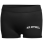 Ladies' Fitted Moisture-Wicking 2.5 inch Inseam Shorts