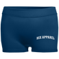 Ladies' Fitted Moisture-Wicking 2.5 inch Inseam Shorts